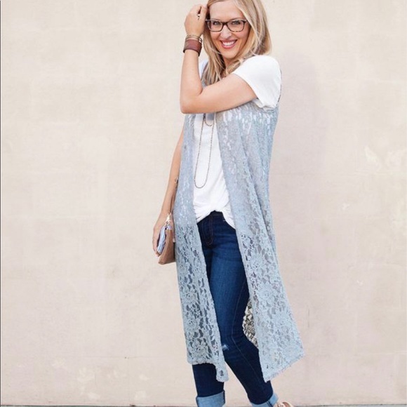 Lularoe Joy Lace Vest